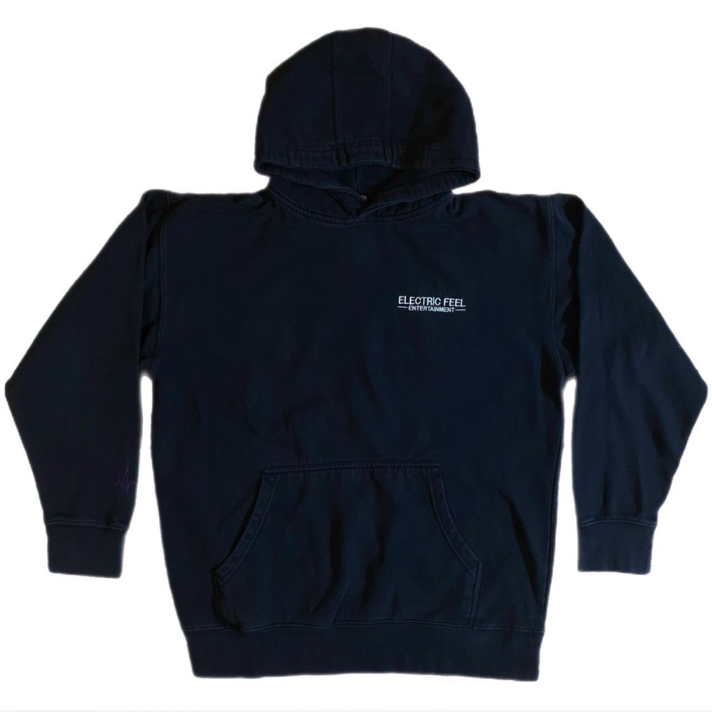 Black Electric Feel Entertainment Hoodie